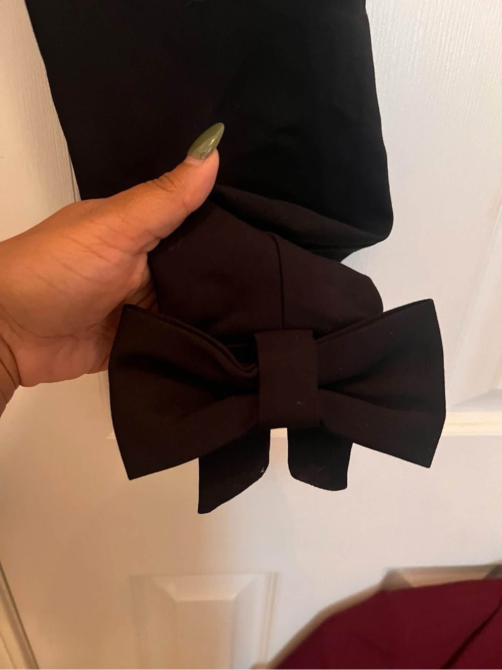 River Island Black Cropped Ankle Trousers